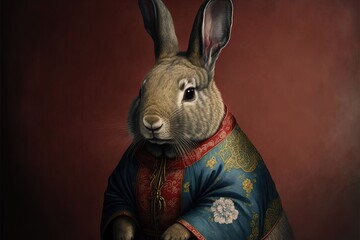 Chinese New Year - Year of the Rabbit (Generative AI)