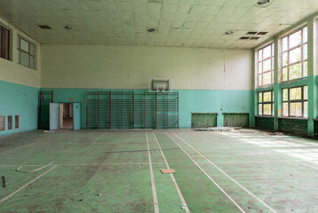 Opuszczony Stadion Gwardii żużlowo piłkarski w Warszawie