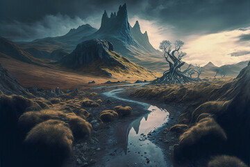 Epic Fantasy Landscape