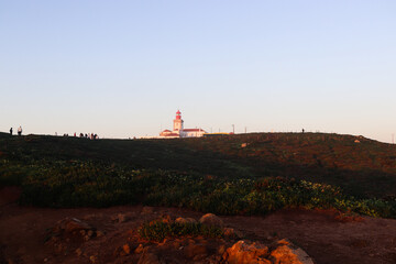 Cabo da Roca em Portugal