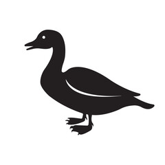 duck icon logo vector design template