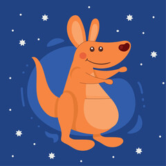 australian kangaroo cute animal