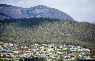 Tasmania's Hobart Town Residential Suburb