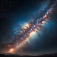 Fototapeta premium starry night sky