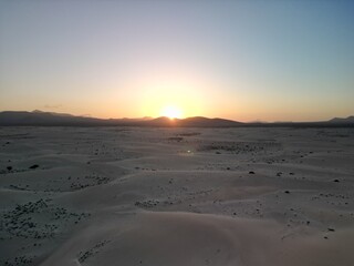 Fototapeta na wymiar Fuerteventura Sunset