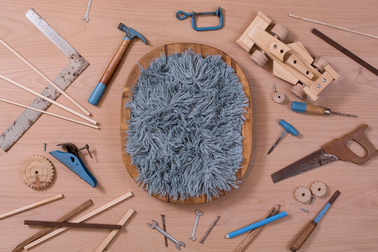Construction Newborn Digital Background Photograph