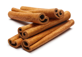 Cinnamon, isolated on white background