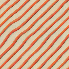 Wavy Wooden Stripes Seamless Pattern