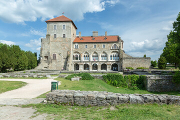 Fototapeta na wymiar castle in the city of the Hungary