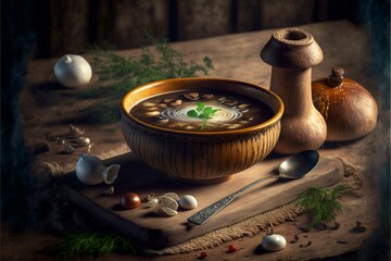 A Mushroom Soup