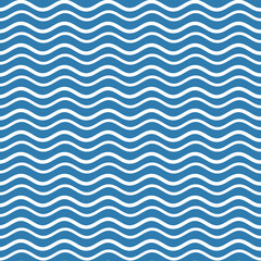 Blue and white wavy warped striped simple abstract surface design for web or print background, commercially manufactured articles, scrapbooking and home interior decor.	