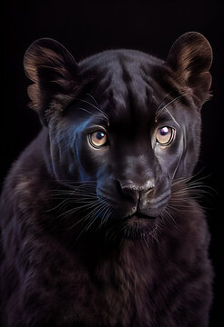 Black Panther. Generative AI.