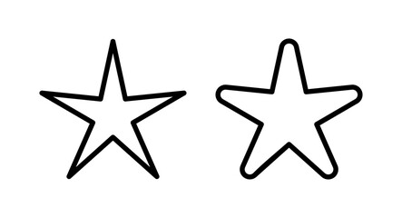 Star Icon vector illustration. rating sign and symbol. favourite star icon