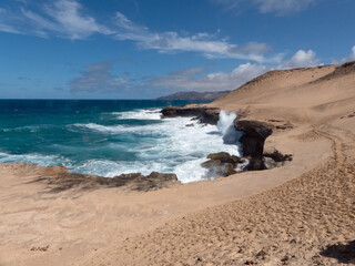 Fuerteventura - wilde Westküste Jandia zwischen Agua Liques und Los Boquetes