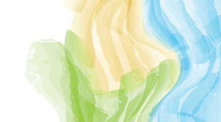 watercolor vector background. Abstract hand paint square stain backdrop