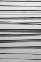 White paper sheets as background, top view