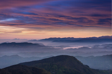 Mountains on Sri Lanka
