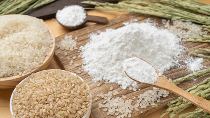 米粉イメージ｜米粉・白米・玄米・稲穂