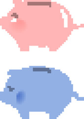 ブタの貯金箱 © toyotoyo