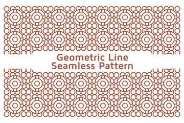 Background Texture in Geometric Line Ornamental Style