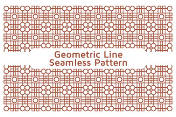 Background Texture in Geometric Line Ornamental Style