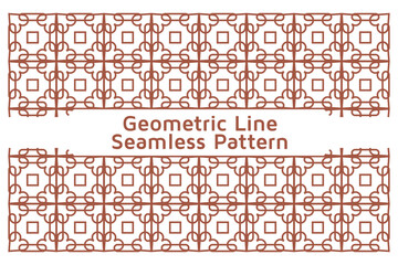 Background Texture in Geometric Line Ornamental Style