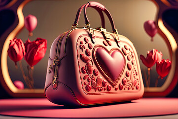 Valentine's Day, theme_handbag, generative AI
