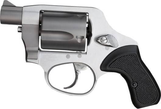 Hammerless revolver with staindless finish