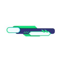 Green Flat Lower Third