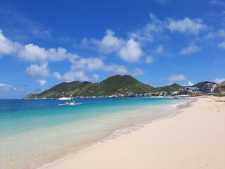 Fototapeta premium Paysage de Saint-Martin