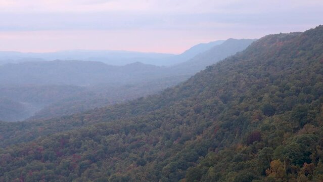 Mountain Landscape at Autumn