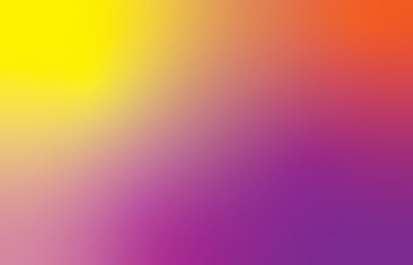 Gradient background in purple, red and yellow