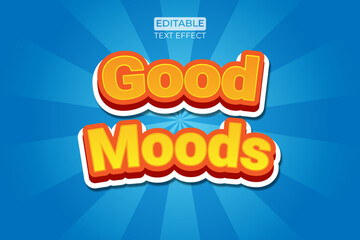 good moods text style effect