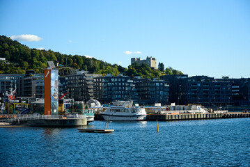ノルウェーの首都オスロの美しい風景