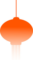 lantern lampion Chinese New Year gradient