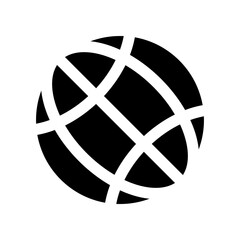 Globe icon template PNG