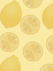 lemon slices background