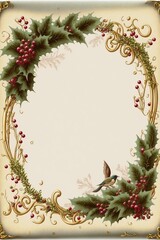 Christmas letter paper (generative AI)