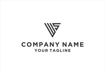  initial Letter WS Logo Design Vector