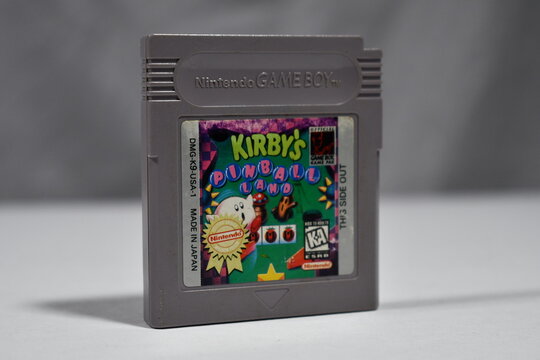 Kirby's Pinball for the Gameboy.