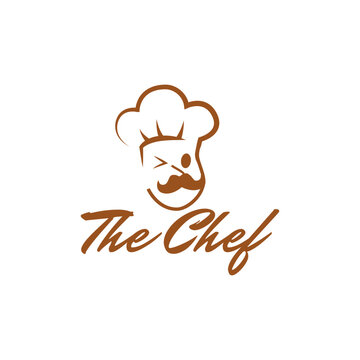 Chef Restaurant Logo Stock Illustrations Template 