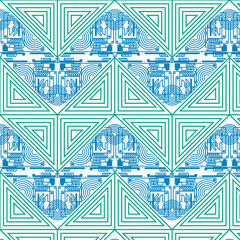schematic seamless pattern background