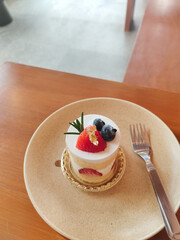 Delicious bread in a German bakery, types of bread on bakery shelves,Bakery - various kinds of breadstuff. Bread rolls, baguette, bagel, sweet bun and croissant captured from above (top view, flat lay
