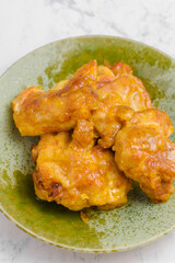 チキンの焼きカレー