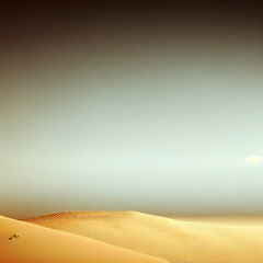 golden sand dunes