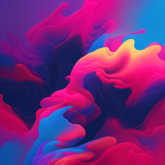 Obraz premium Abstract fluid background