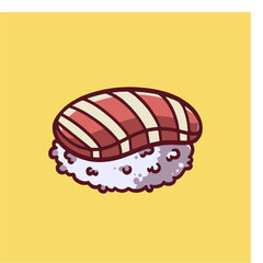 illustration of a sushi
