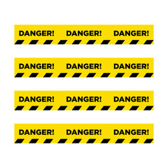 barricade tape icon vector design template in white background