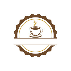 coffee logo template, coffee shop logo