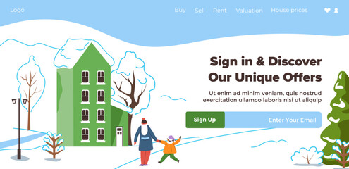 Sign in and discover our unique offers website